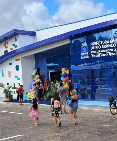 Rio Branco amplia oferta de educação infantil com entrega de creche para até 600 crianças na Vila Acre