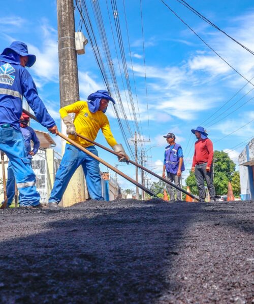 Prefeitura de Rio Branco intensifica operação tapa-buracos com a chegada da estiagem