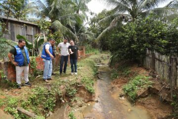 Prefeitura de Rio Branco acompanha ações de limpeza e recuperação viária nos bairros Bahia Velha e Carandá