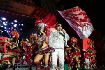 Curral do Garantido transforma Sambódromo em celebração da cultura popular amazônica em Manaus