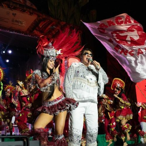 Curral do Garantido transforma Sambódromo em celebração da cultura popular amazônica em Manaus