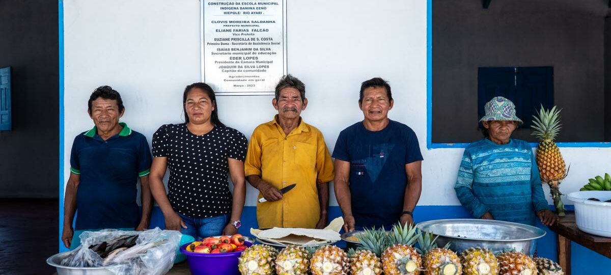 Povos tradicionais fortalecem alimentação escolar com produtos da sociobiodiversidade e ampliam debate sobre clima e saúde