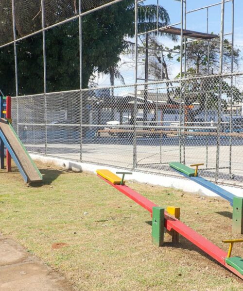 Revitalização da quadra da Habitasa avança e reforça investimentos em esporte e lazer em Rio Branco
