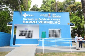 Unidade de Saúde Barro Vermelho é reinaugurada e amplia atendimento à população rural de Rio Branco