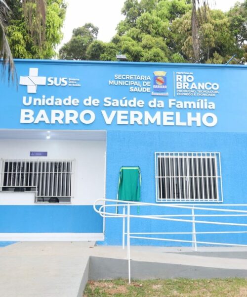 Unidade de Saúde Barro Vermelho é reinaugurada e amplia atendimento à população rural de Rio Branco