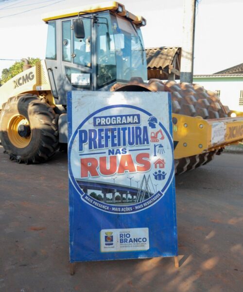 Prefeitura de Rio Branco fiscaliza obras do Programa “Prefeitura nas Ruas” no Recanto dos Buritis