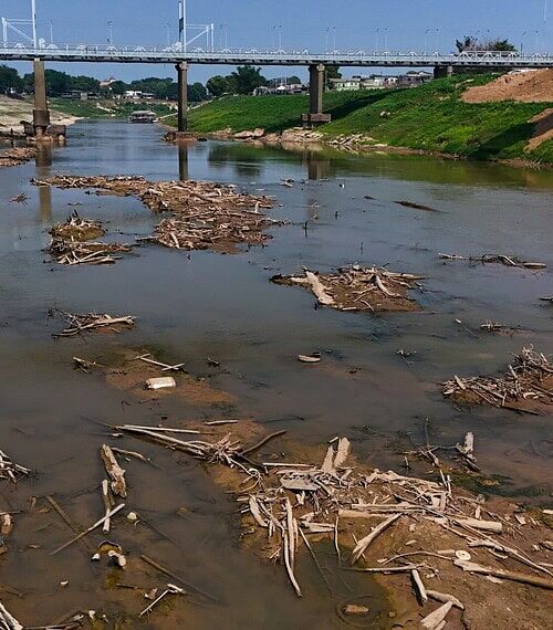 Rio Acre cai abaixo de dois metros e atinge menor nível de 2026 em Rio Branco
