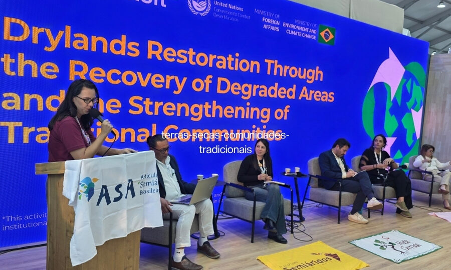 COP17, Brasil leva saberes da Caatinga e do Cerrado ao debate global contra a desertificação