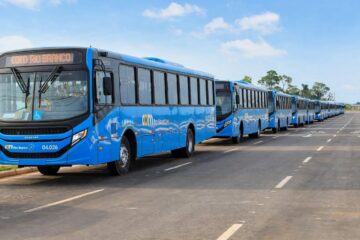 Rio Branco recebe 60 ônibus zero-quilômetro e terá tarifa gratuita por 10 dias