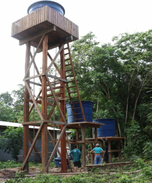 Comunidades da Flona de Humaitá recebem capacitação para acesso à água tratada e saneamento