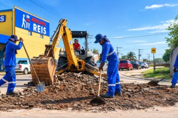 Prefeitura de Rio Branco intensifica operação tapa-buracos no Montanhês e amplia recuperação de vias da capital