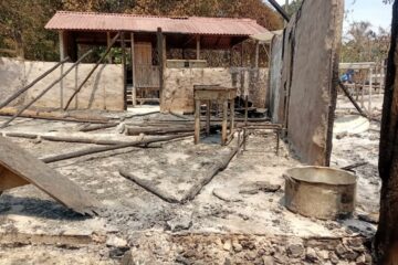 Incêndio destrói casas e plantações em reserva extrativista no Pará e ameaça comunidades tradicionais