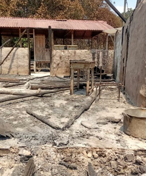 Incêndio destrói casas e plantações em reserva extrativista no Pará e ameaça comunidades tradicionais