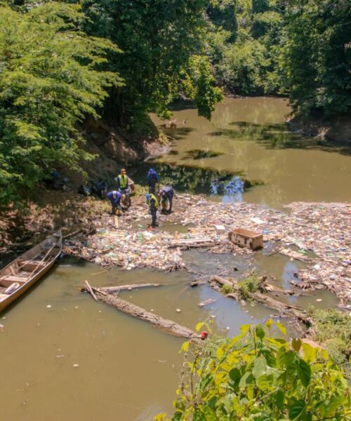 Prefeitura retira mais de 160 toneladas de resíduos dos igarapés Batista e São Francisco em 23 dias de ação